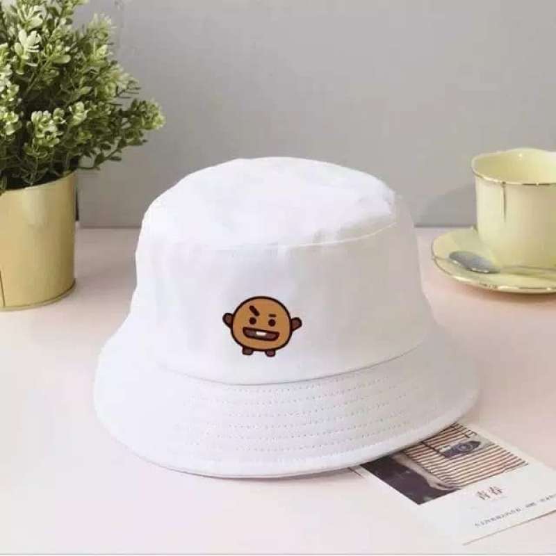 korea K-pop BTS BT21 ember putih 