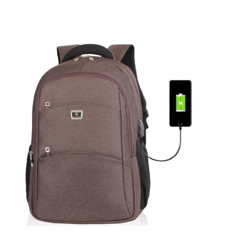 Jual Polo Trands Kasual Usb Mor 26l 36135 Tas Ransel Laptop Usb Online November 2020 Blibli
