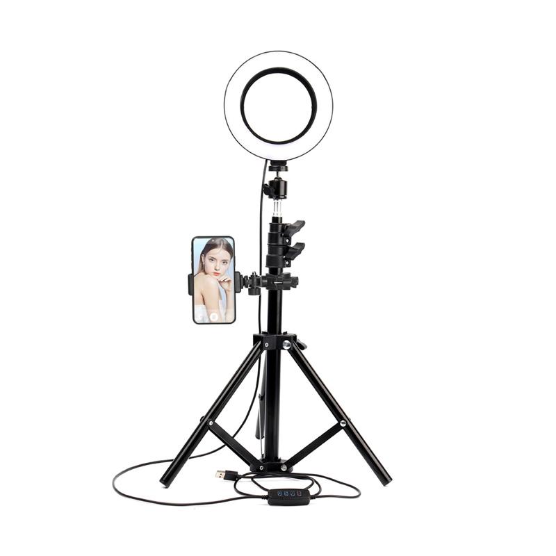 Jual Paket Ring Light 16cm Tripod 1 6m Lampu Rias Selfie Beauty Multicolor Make Up Vlog Vlogging Online Oktober 2020 Blibli Com