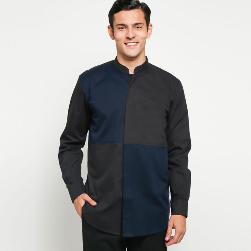 Promo Serene x ALCAL INDONESIA LS Shirt 2.1 Black-Navy di Seller Blibli.com  - Kota Jakarta Timur, DKI Jakarta | Blibli