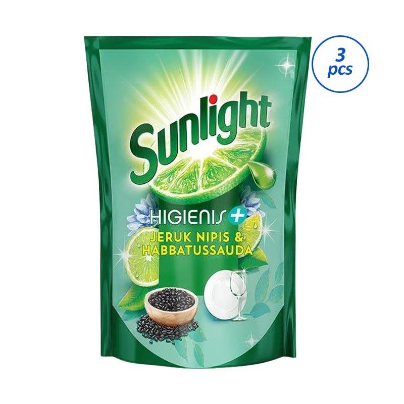 Jual Sunlight Higienis Jeruk Nipis Habbatussauda Sabun Cuci
