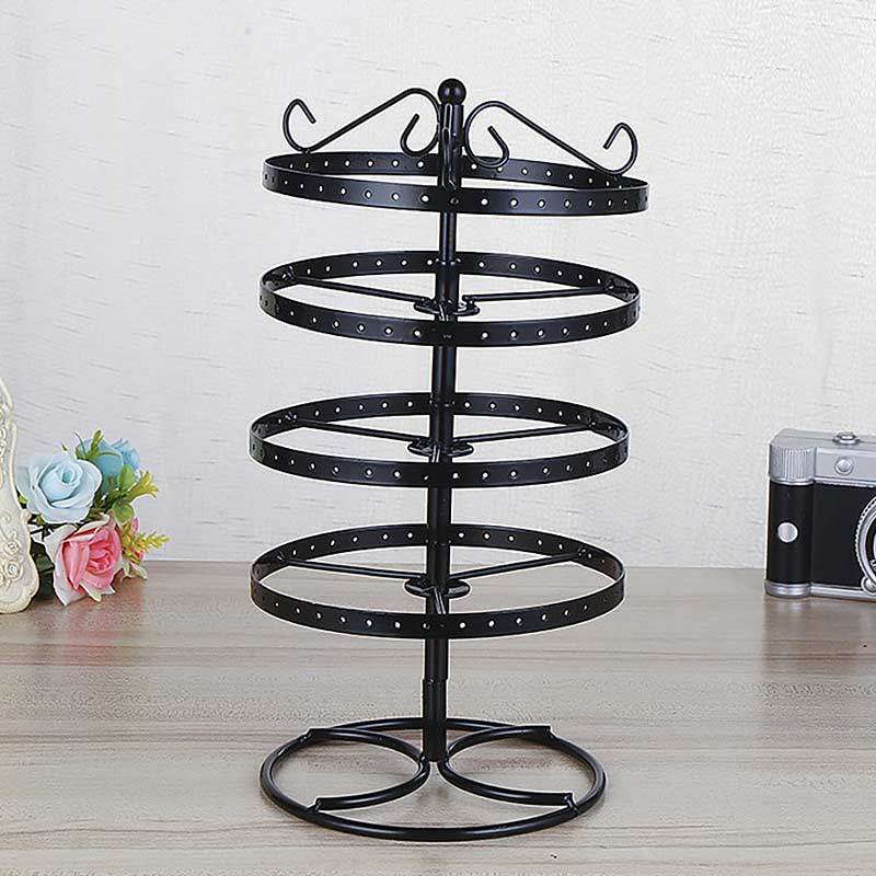 Jual H Ikea Rotating Earring Holder Spin Table Top Organizer Stand