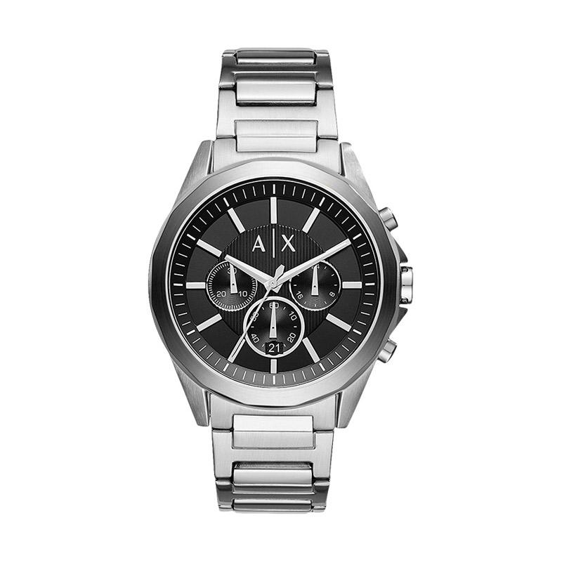 armani exchange watch men black