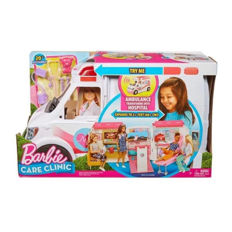 barbie careers care clinic ambulance