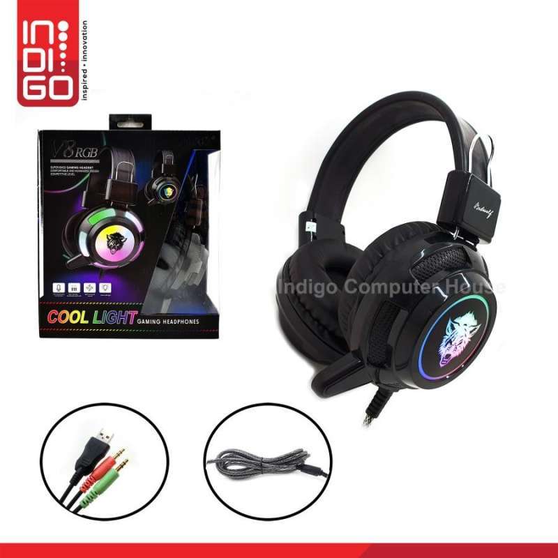 V8 rgb headset on sale