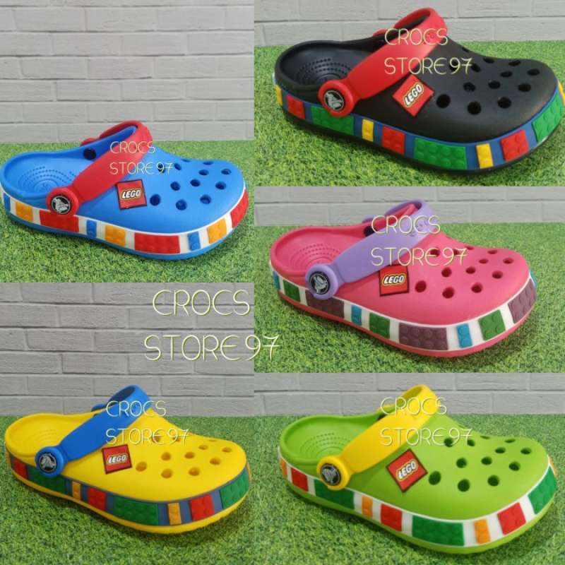 Crocs lego original hot sale