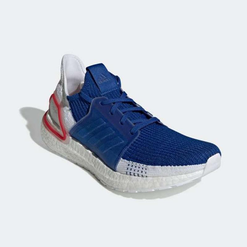 Jual Adidas Men Ultraboost 19 Sepatu Running Pria White Blue