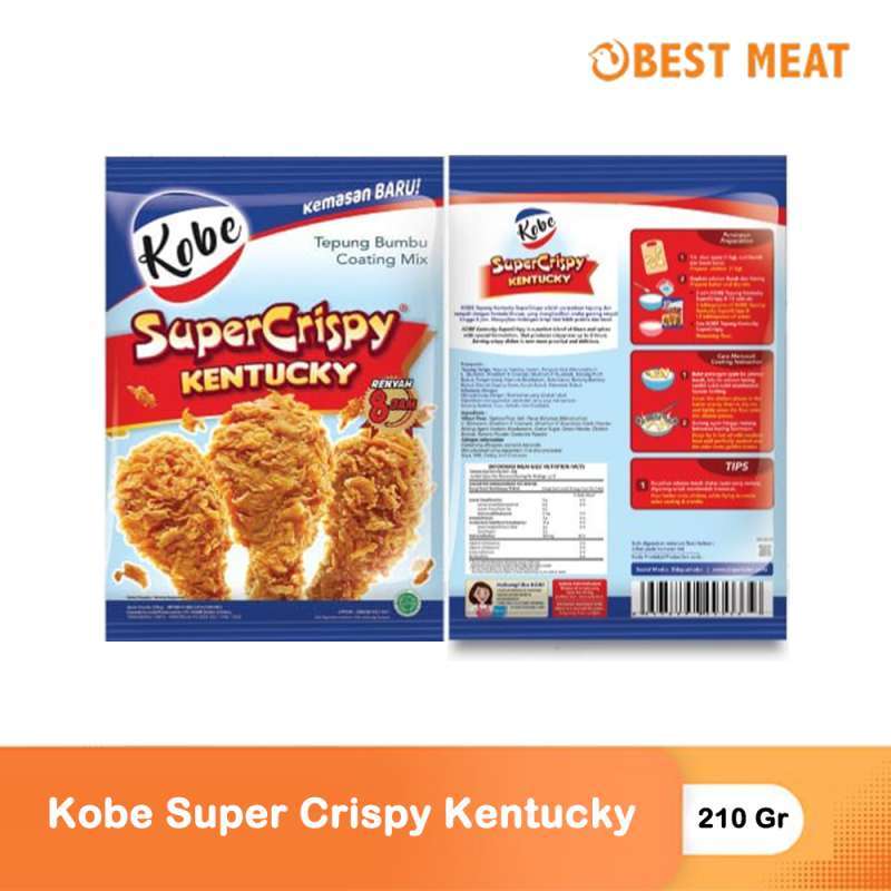 Jual Kobe Tepung Kentucky Super Crispy 210g Murah Mei 2021 Blibli Jual Kobe Tepung Kentucky Super Crispy 210g Murah Mei 2021 Blibli