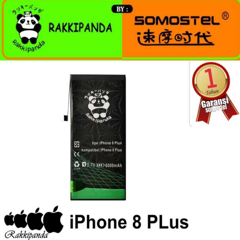 Jual Rakkipanda Baterai For Iphone 8 Plus Online Januari 2021 Blibli