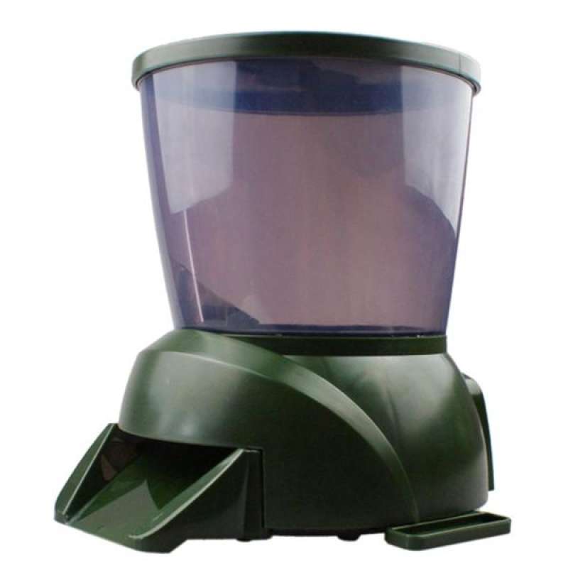 automatic pond fish feeder