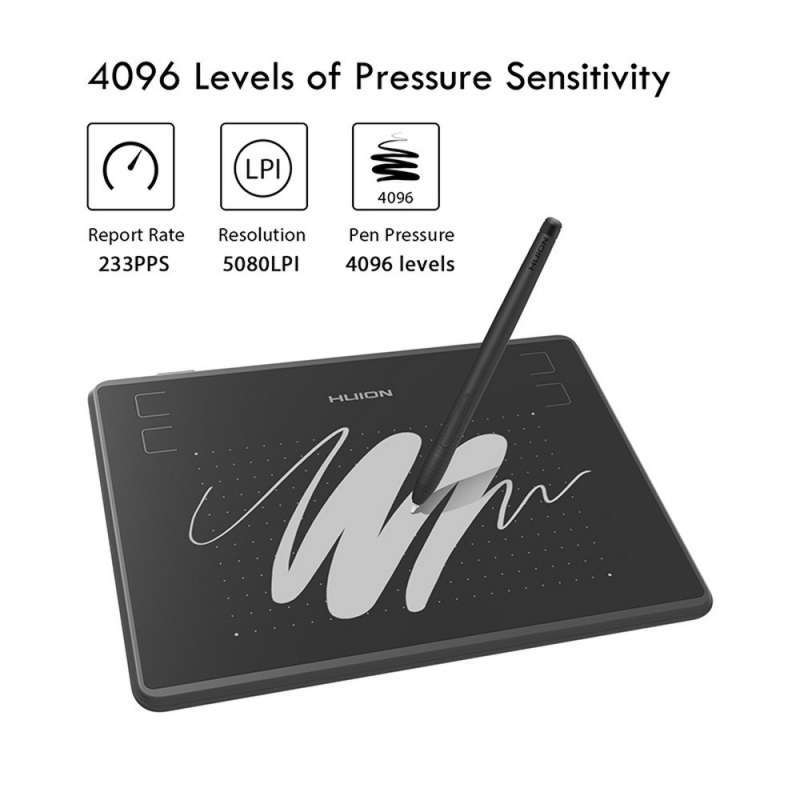 Jual Huion H430p Digital Tablets Usb Signature Drawing Tablet Osu Game Tablet With Free Battery Pen Online November 2020 Blibli
