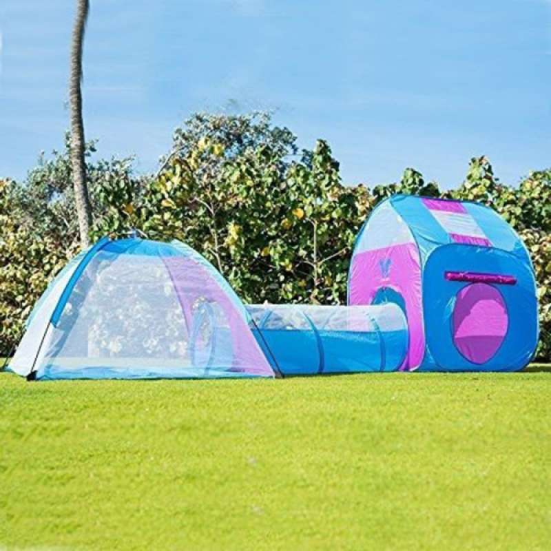 kids play tent with tunnel and ball pit