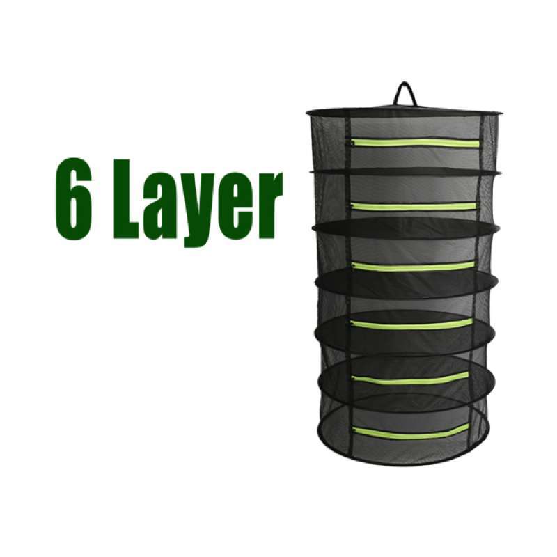 Jual Plants Folding Herb Drying Rack Mesh Net Dryer 60cm Black W Green Zippers Terbaru Juli 2021 Blibli
