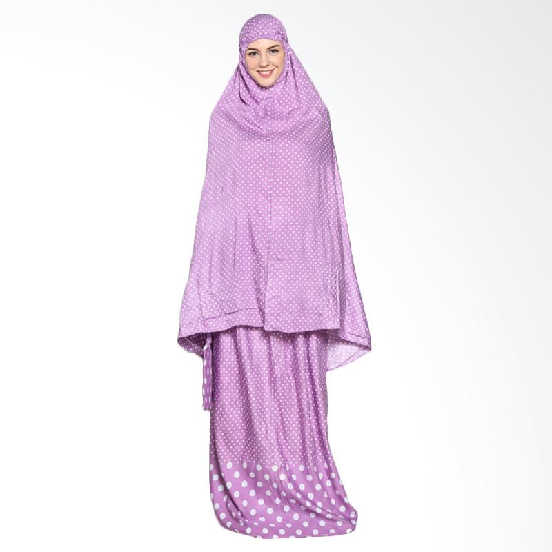 Gema Collection Polkadot Mukenah - Ungu