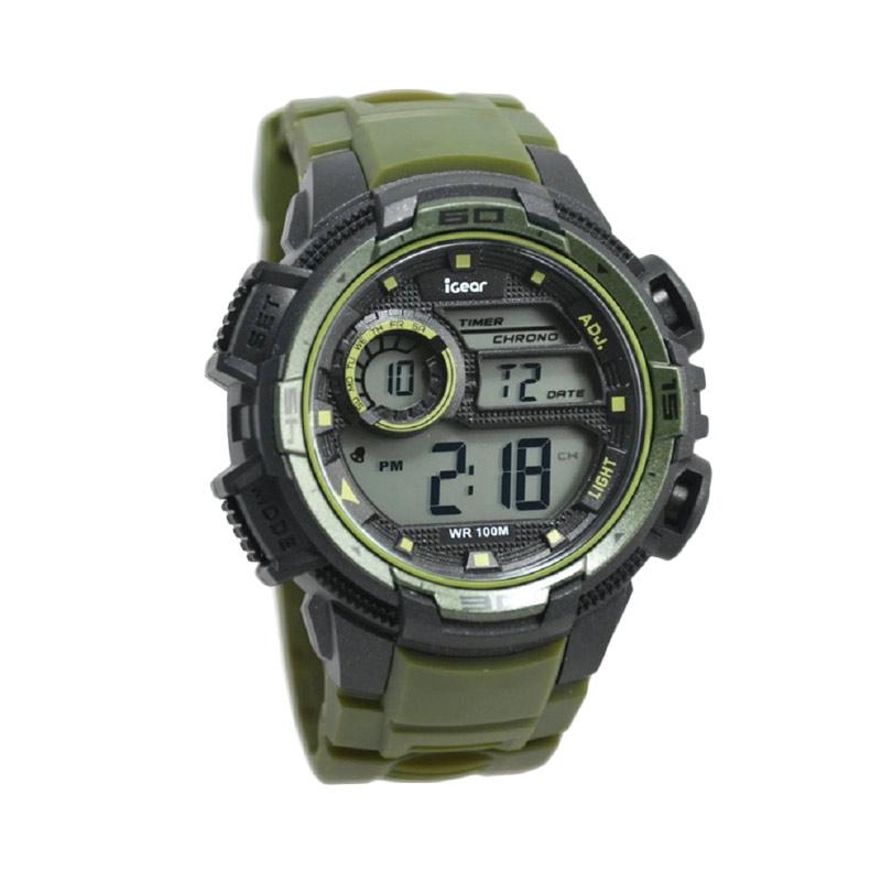 Jual IGear i68-1998 Jam Tangan Pria - Hijau Hitam Online - Harga & Kualitas Terjamin | Blibli.com