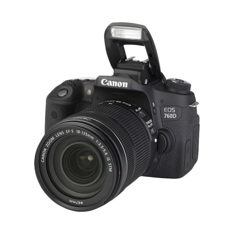 Canon EOS 760D Kit Lens 18-135mm STM WiFi Kamera DSLR - Black Extra diskon 7% setiap hari Extra diskon 5% setiap hari Citibank – lebih hemat 10%