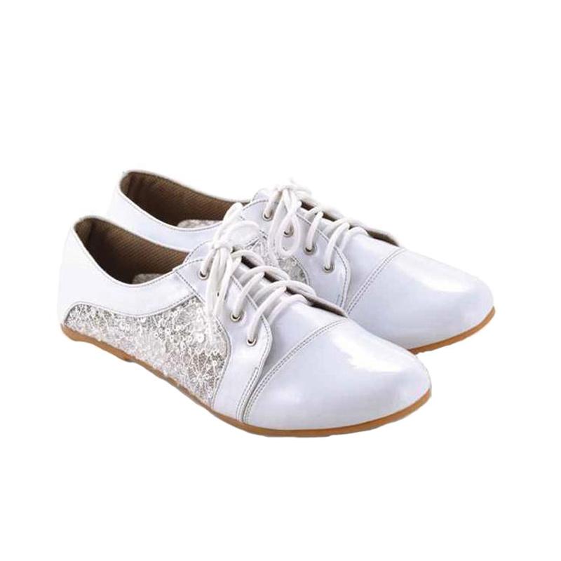 Everflow 2023 Flat Shoes - Putih