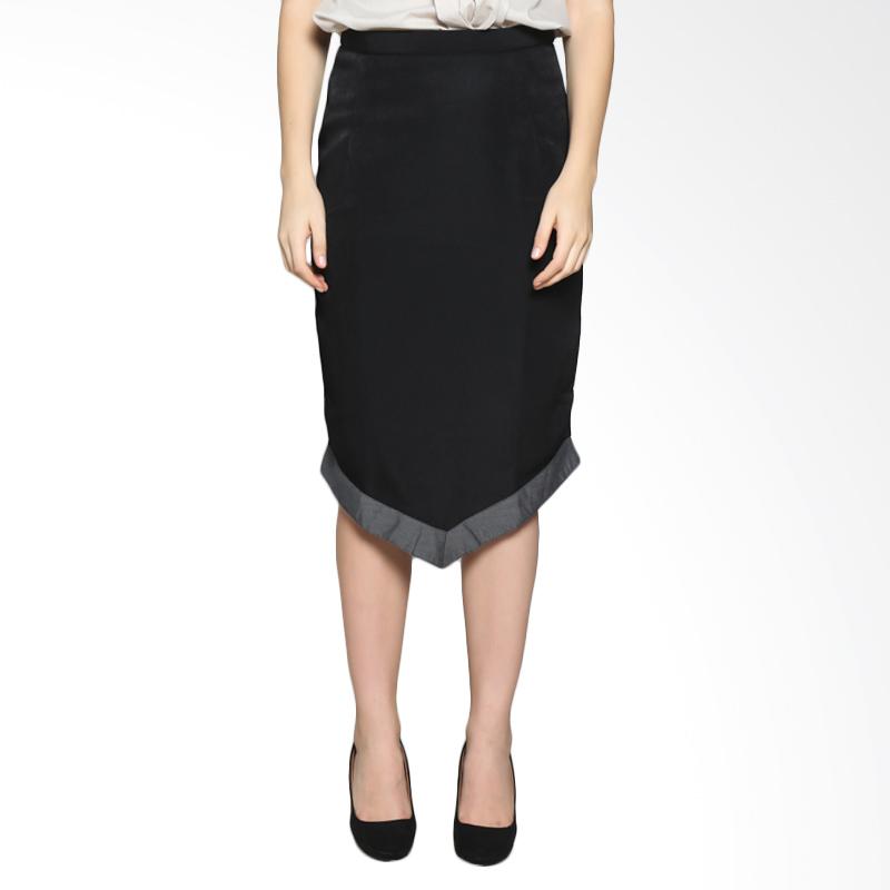 Neusa Dian Skirt NSS-016.16 Etnik - Black