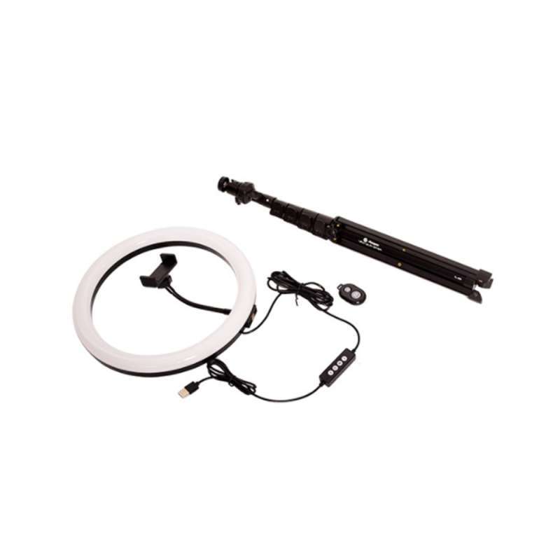 Fotopro LED Ring Light Live Kit Tripod TL-800 RK42 BT-5