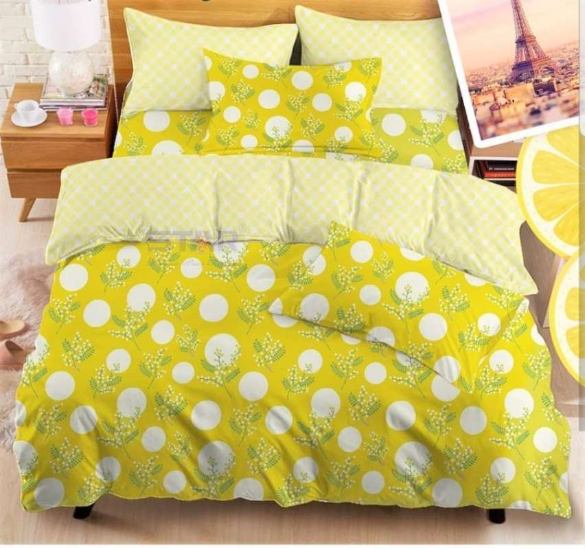 Jual Ellenov Katun Lokal J Daun Lemonade Set Sprei Bedcover Homemade Murah Mei 2021 Blibli