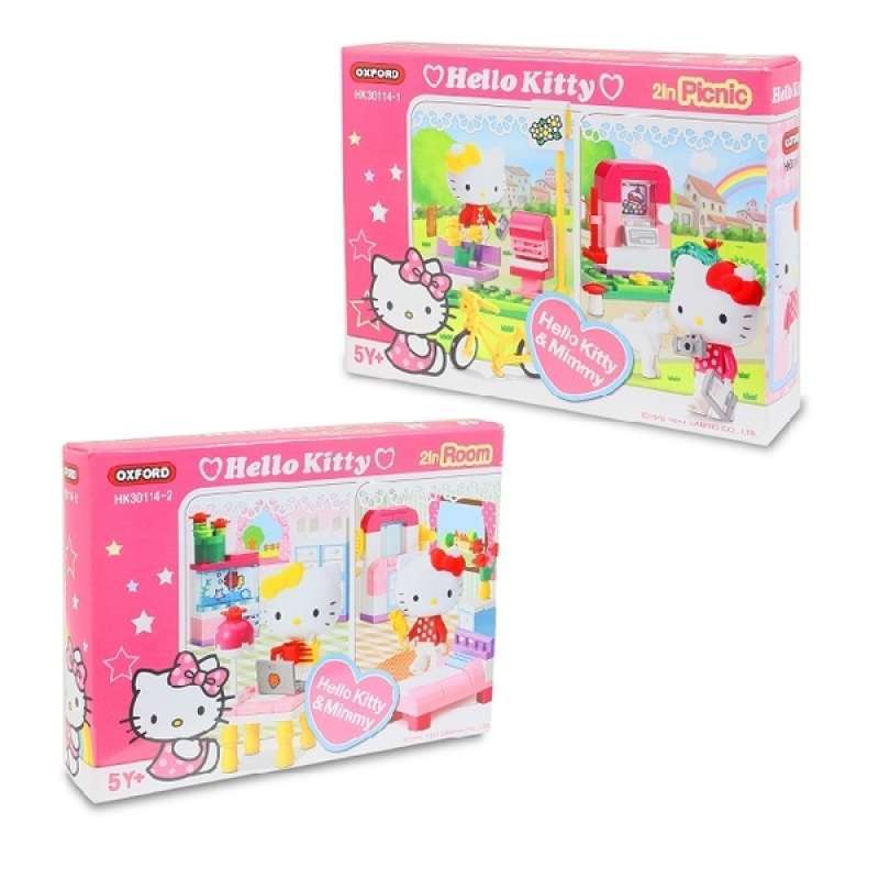 Oxford Hello Kitty Outing Dengan Kecil Kamar Tidur Bangunan Blok Set Terbaru Juli 2021 Harga Murah Kualitas Terjamin Blibli