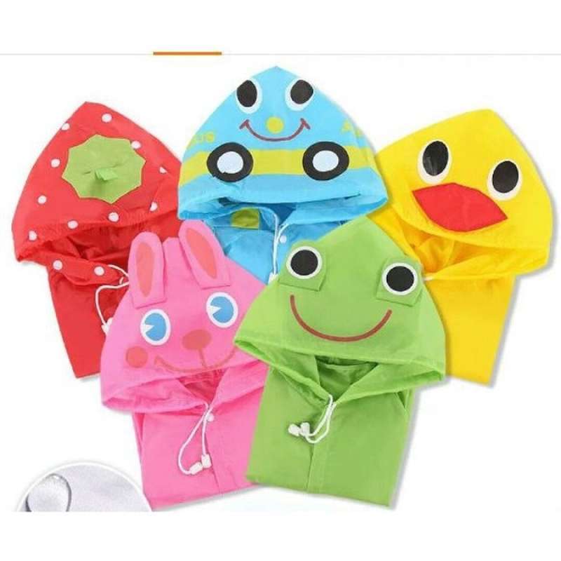 Funny Raincoat Animal - Jas Hujan Anak
