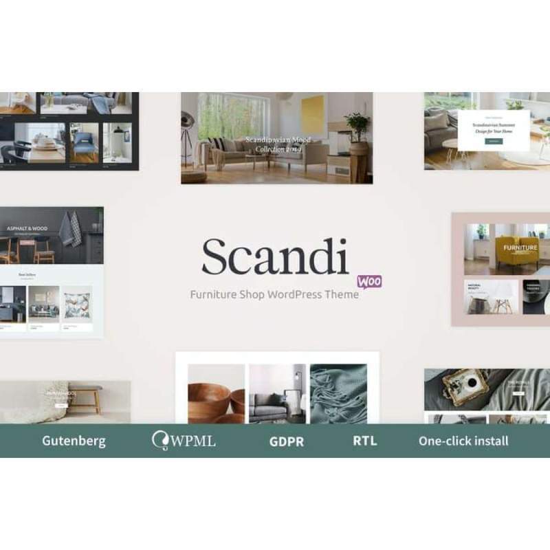 Jual Template Scandi Decor Furniture Shop Wc Theme Wp 5 Terbaru Juni 2021 Blibli