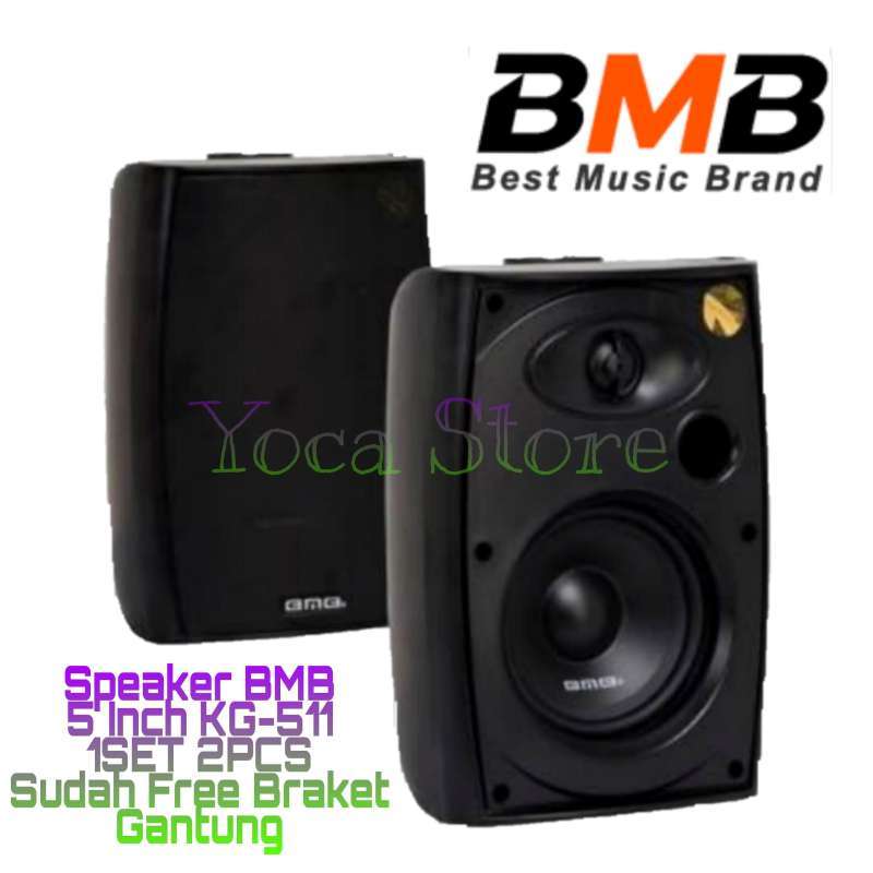 Jual Paket Sound System Karaoke Speaker Bmb 5 Inch Kg 511 Free Breket Gantung Speaker Online Februari 2021 Blibli