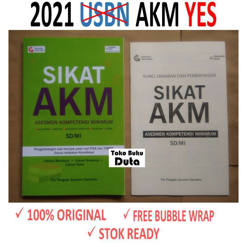 Jual Buku Soal Akm Asesmen Kompetensi Minimum Sd Mi Terbaru Juni 2021 Blibli