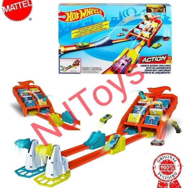 hot wheels launch across challenge