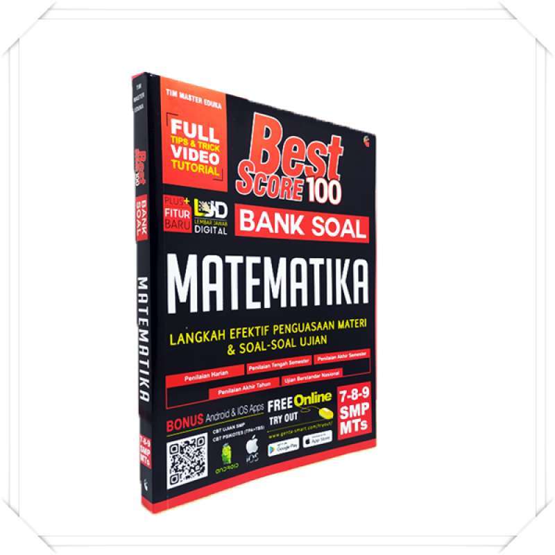 Promo BUKU SMP BEST SCORE 100 BANK SOAL MATEMATIKA SMP/MTS 7 ...