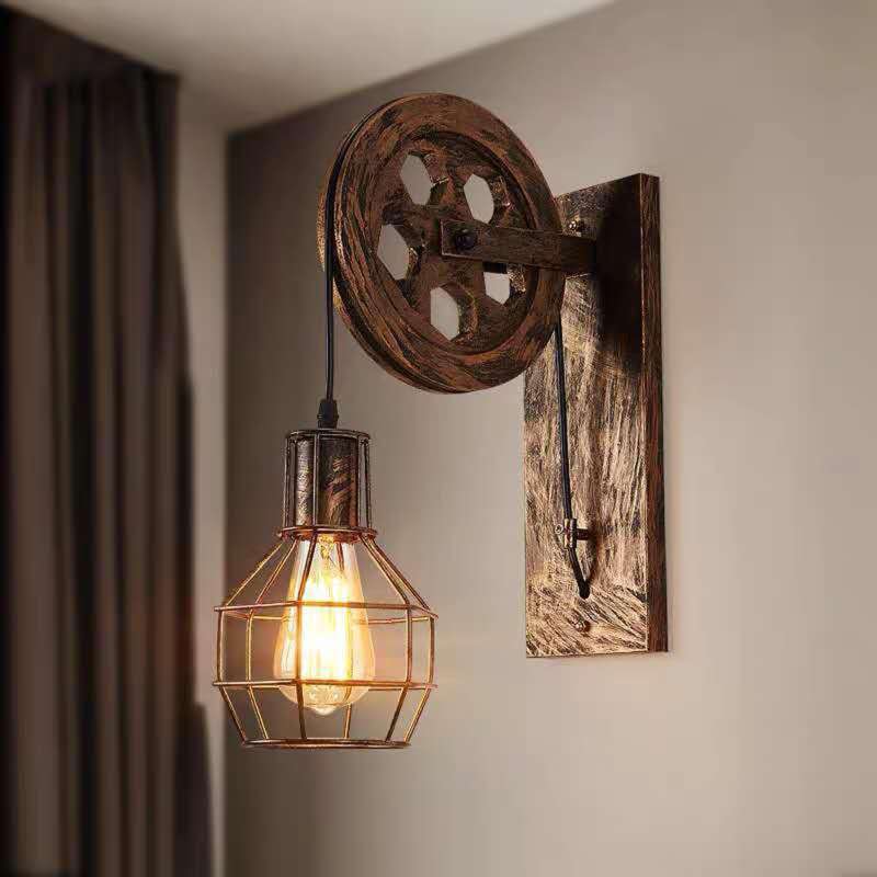 Jual Industrial Wall Sconce Wall Lamp Light Wall Light Fixtures For Indoor Lighting Bathroom Kitchen Living Room Online April 2021 Blibli