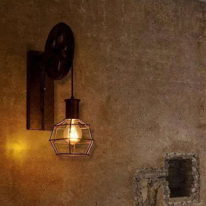 Jual Industrial Wall Sconce Wall Lamp Light Wall Light Fixtures For Indoor Lighting Bathroom Kitchen Living Room Online April 2021 Blibli