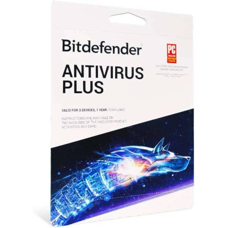 Bitdefender Antivirus Plus 2021 1 Year 5 PC