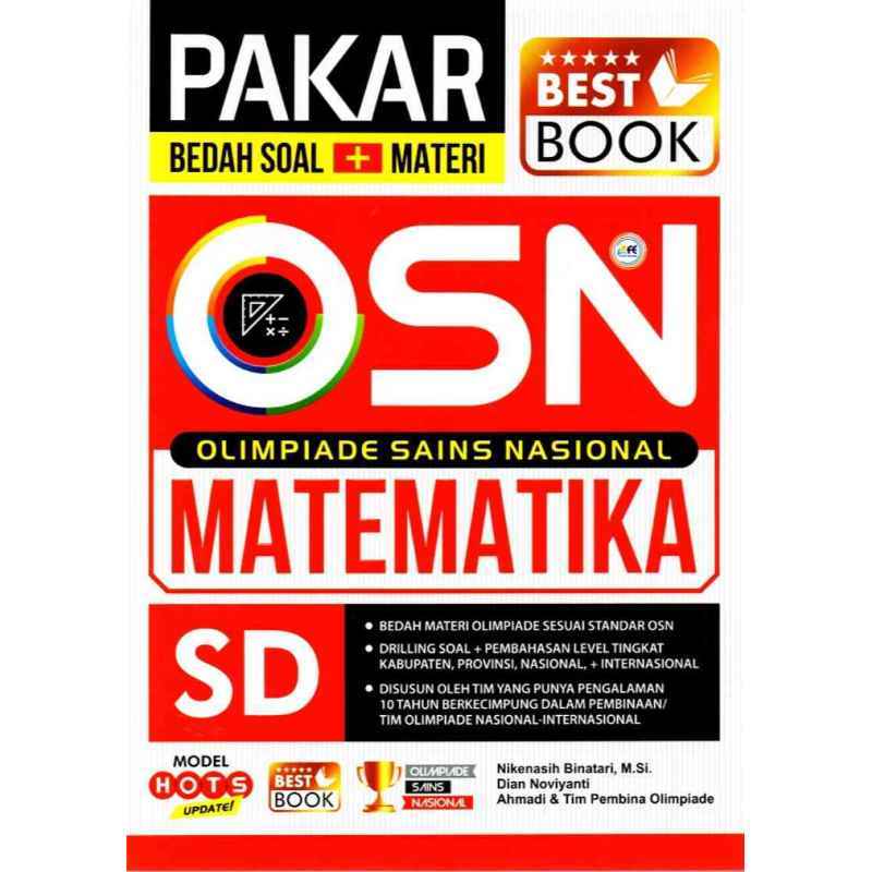 Jual Sd Osn Matematika Pakar Bedah Soal Materi Murah Mei 2021 Blibli