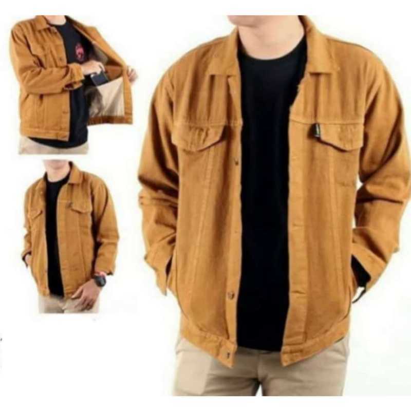 Promo Pabrik Jeans Bandung jaket Jeans Pria Wanita jaket Denim jaket Levis Xxl Mustard Diskon 41 Di Seller Fashionable Id Tanah Kali Kedinding Kota Surabaya Blibli