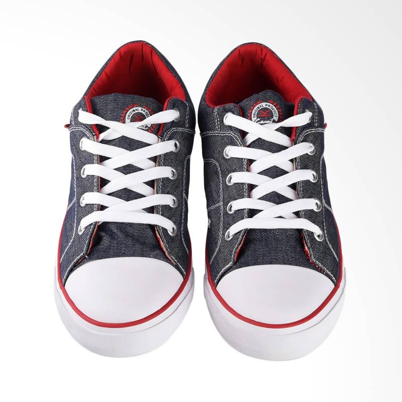 Carvil Canvas Mens Shoes Sepatu Casual Pria - Denim Roller-M