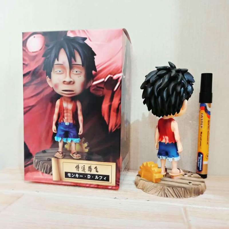 Jual Figure Monkey D Luffy Muka Jelek Tinggi Sekitar 6 Inch One Piece Detail Statue Cnwqtphns Onepiece Luffy Monkeydluffy Mainan Vanmarvel Baltos Terbaru Juni 2021 Blibli