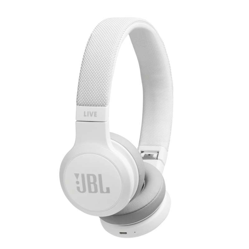 Jual JBL LIVE 400BT Wireless On-Ear Headphones Original Garansi Resmi PT  IMS 1 Tahun - White di Seller Gap Tech Official Store - Kota Jakarta Pusat,  DKI Jakarta | Blibli