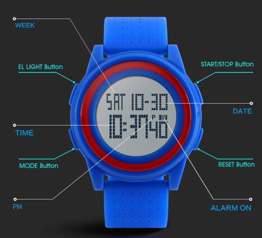 Jam new arrivals skmei 1206