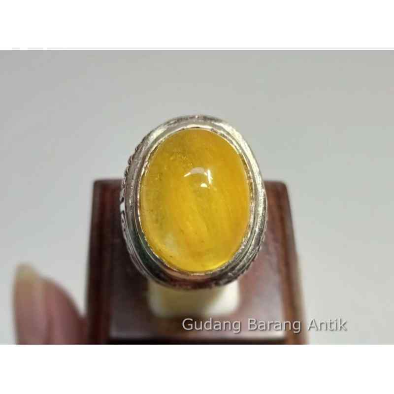 Jual Cincin Batu Akik Batu Mulia Kecubung Rambut Emas Halus Sedana Gold Kinyang Di Seller Gudang Barang Bekas Kota Surakarta Solo Jawa Tengah Blibli