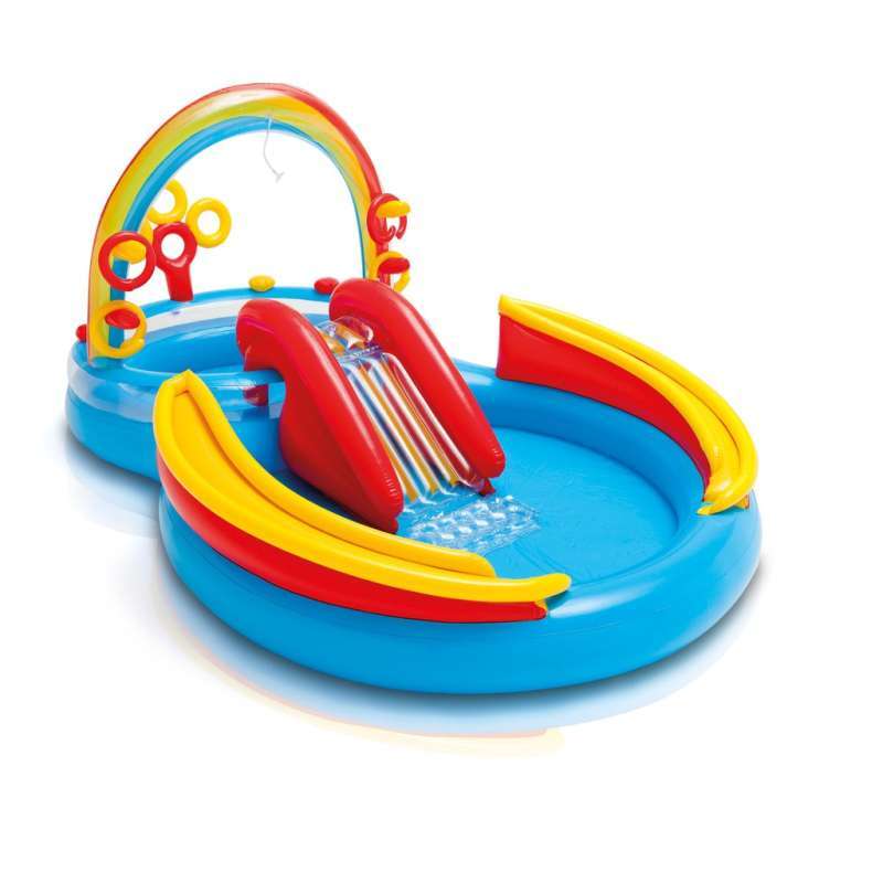 Intex 57453 Kolam Renang Anak Mandi Bola Rainbow Ring Play Centre Terbaru Agustus 2021 Harga Murah Kualitas Terjamin Blibli