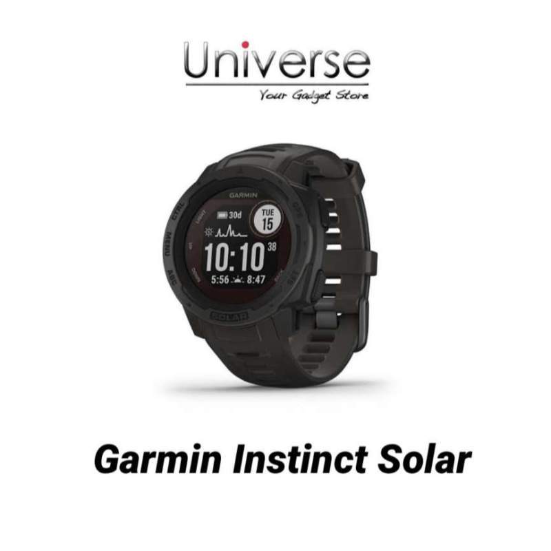 Promo Garmin Instinct Solar GPS Watch - Garansi Resmi TAM 2 Tahun di Seller  Universe Gadget Official Store - Kota Jakarta Utara, DKI Jakarta | Blibli
