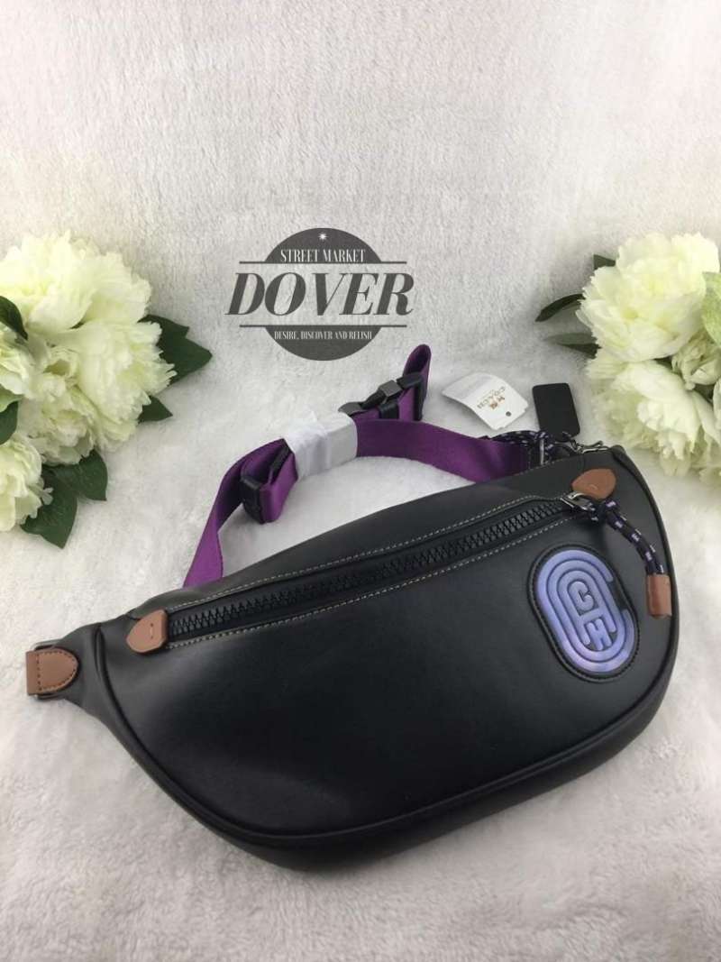 Coach rivington hotsell belt bag black