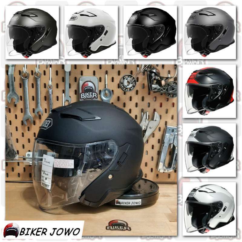 Helm half face shoei sales