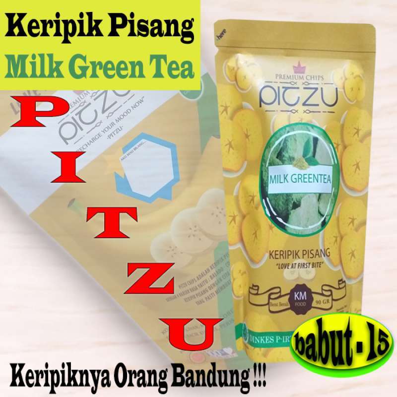 Jual Keripik Pisang Rasa Susu Green Tea Pitzu Terbaru November 2021 Harga Murah Kualitas Terjamin Blibli