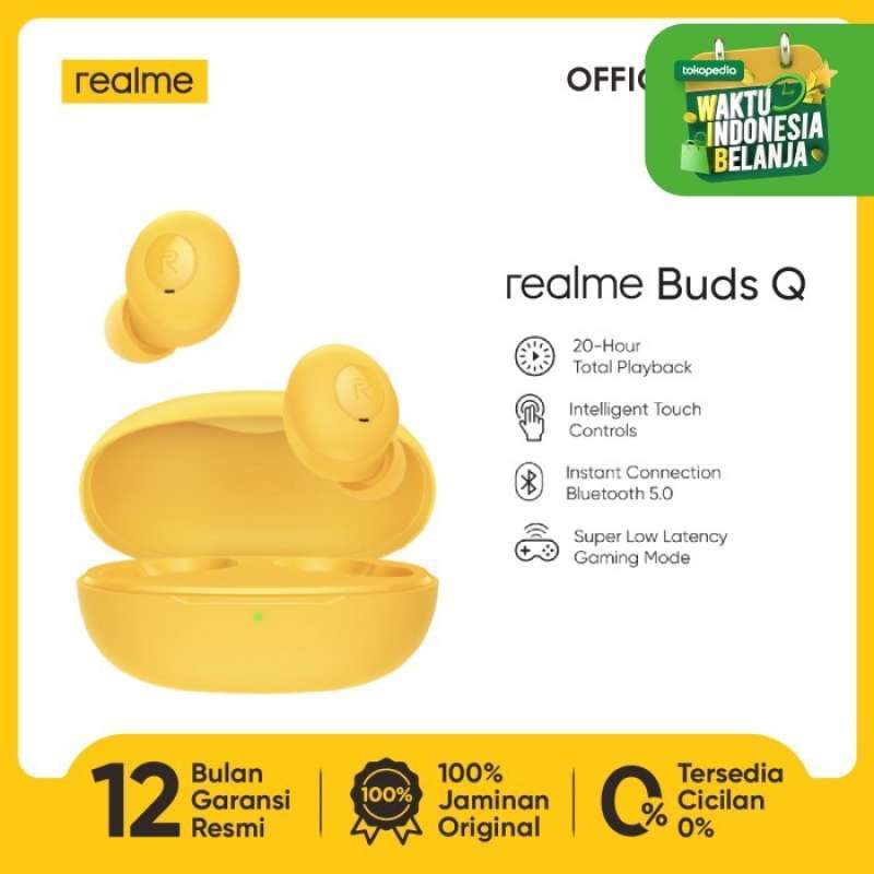 Realme earbuds q yellow deals