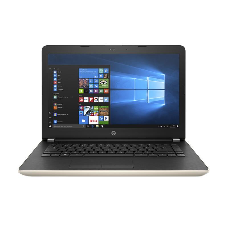 HP 14-BS009TU Notebook - Gold [14"/N3710/4GB/500GB/Win 10]