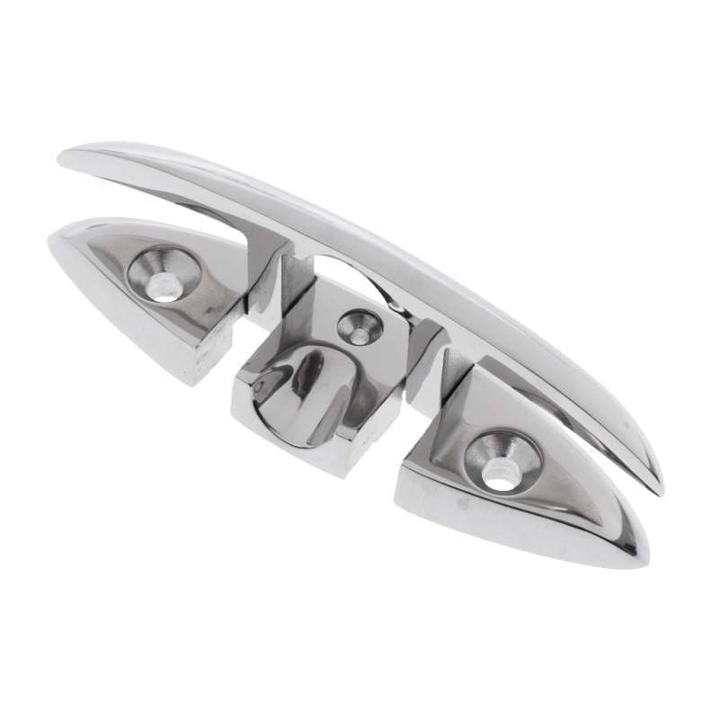 2PCS 6" 155mm Flush Mount 316 Stainless Steel Boat Flip Up Folding Pull Up Cleat 2PCS 6" 155mm Flush Mount 316 Stainless Steel Boat Flip Up Folding Pull Up Cleat