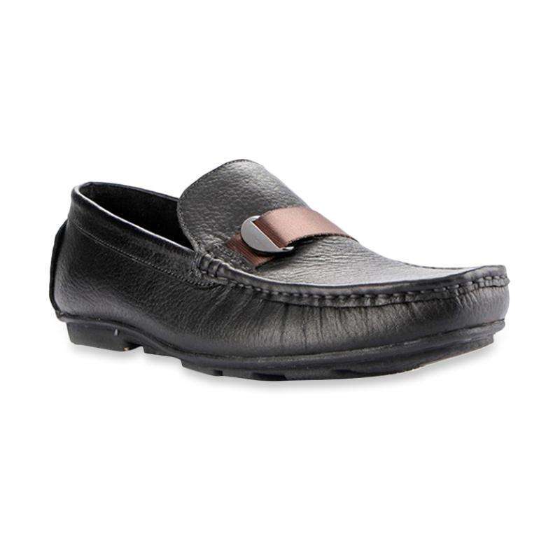Promo Marelli Men Moccasin Slip On Sepatu Pria Kulit Asli Mandom